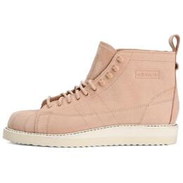 Женские высокие скейтбордические кеды Superstar Pink Adidas, розовый b37816 | pink