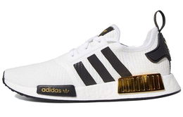 Кроссовки Adidas Nmd R1 White Black Gold eg5662