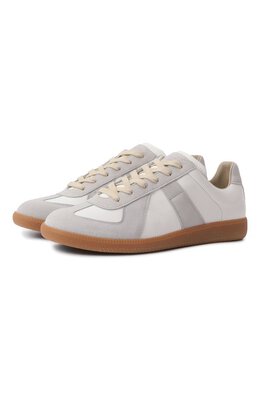 Кожаные кеды Replica Maison Margiela s57ws0236/p1895