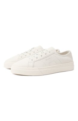 Кожаные кеды Gloria Santoni mbgg22063pnntmia