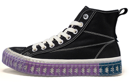 Кроссовки Kappa Skateboard Shoes Unisex High-Top Black k0aw5vs50d-990