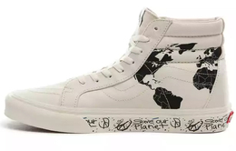 Кроссовки Vans Sk8-Hi Re-Issue Save Our Planet White Black vn0a4bv8tgp