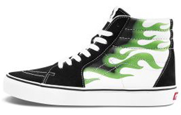 Кроссовки Vans Sk8-Hi Flame Black True White vn0a4u3cxey