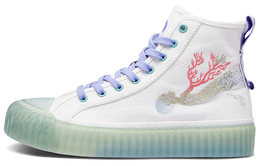 Кеды Kappa Canvas Shoes Unisex High-Top Korean White k09y5vs84-012