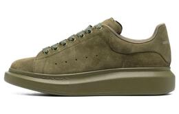 Кроссовки Alexander McQueen Oversized Military Green Suede 688520wia5l3329