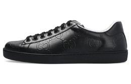 Кроссовки Gucci Ace Black Gg 625787 1xk10 1000