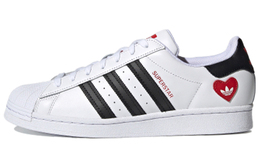Кроссовки Adidas Superstar 'Valentine's Day White Black' fz1807