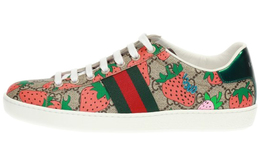 Кроссовки Gucci Women's Ace 'Strawberry Beige' Women's 433900 g2210 8960