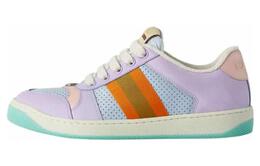 Кроссовки Gucci Screener Skateboard Shoes Women's Low-Top Purple/Blue Orange 708295 0yia0 5380