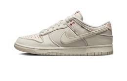 Кроссовки Nike Dunk Skateboard Shoes Unisex Low-Top Beige dv0834-100(team-柒男女款做旧刮蹭dunk)