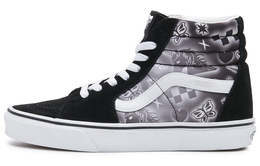 Кроссовки Vans SK8 Hi Black White Print vn0a32qg4u8
