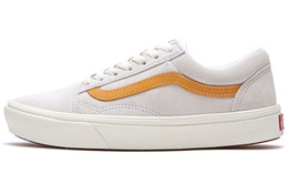Кроссовки Vans Comfycush Old Skool Low Tops Casual Skateboarding Shoes Unisex Gray Orange vn0a3wma2bh