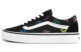 Кроссовки Vans Old Skool Black Colored Logo 'Black White' vn0a4bv516y