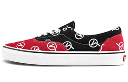 Кроссовки Vans Classic Slip-On Vlogo 'Black Red' vn0a4bv417b