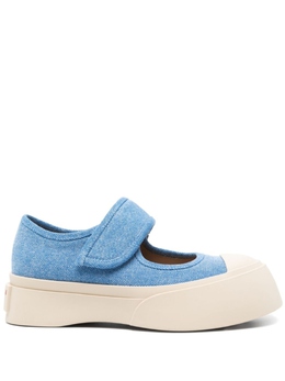 Джинсовые кеды Marni, синий snzw003120p8093 | синий