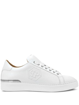 Кроссовки из тисненой кожи Philipp Plein, белый saesusc0692ple075n | белый