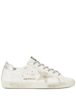 Кроссовки Golden Goose с эффектом потертости, белый gwf00101f000861 | белый