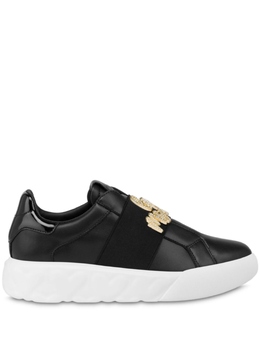 Love Moschino кроссовки с аппликацией, черный ja15064g1mia4 | черный