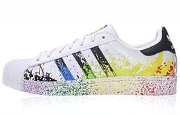 Кроссовки Adidas Superstar Pride Shoes 'White Black Multi-Color' d70351