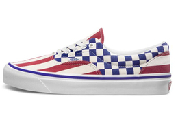 Кроссовки Vans Era 95 Anaheim Factory Red Stripes Blue Checkers vn0a2rr1vyc