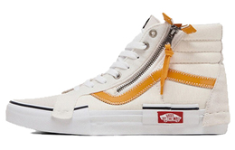 Кроссовки Vans SK8-HI Shoes White/Yellow vn0a3wm1zgd