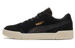 Кроссовки Puma Caracal Suede 'Black White Gold' 370304-12