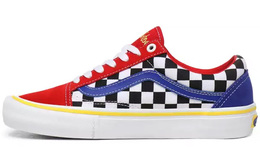 Кроссовки Old Skool Brighton Zeuner X Vans Pro 'Red Checker Blue' vn000zd4w89