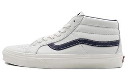 Кроссовки Vans Sk8-Mid Mid-Top Casual Skate Shoes Unisex White Blue vn0a3mv8fs8