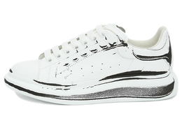 Кроссовки Alexander McQueen Oversized White Black Print 662642wia4q9000