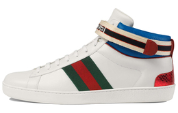 Кроссовки Gucci Stripe Ace High Top 523472 0fiw0 9092