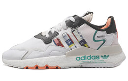 Кроссовки Adidas Originals Nite Jogger Boost 'Grey Black Green' fx3811