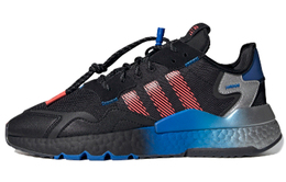 Кроссовки Adidas Nite Jogger 'Black Flash Red Blue' fw4275