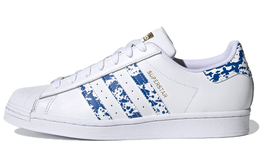 Кроссовки Adidas Superstar 'White Blue Splatter' fy7713