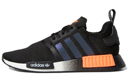 Кроссовки Adidas Nmd R1 Core Black Solar Orange Iridescent fw0185