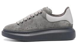 Кроссовки Alexander McQueen Oversized Dark Grey Black Suede 688520wia511564