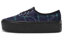 Кроссовки Authentic Vans Stackform 'Velvet Plaid - Green Black' Women's vn0a5kxx203
