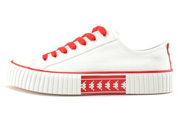 Кроссовки Kappa Skateboard Shoes Unisex Low-Top Korean White/Red k0bx5vs08d-012a