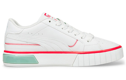 Кроссовки Puma Cali Star Lights Platform Shoes White/Green/Orange Women's 381609-01