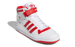 Кроссовки Adidas Forum Mid Cloud White Vivid Red gy5819