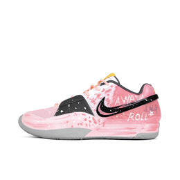 Баскетбольные кроссовки Ja 1 Basketball Shoes Unisex Low-Top Pink Nike, розовый dr8786-100（team419-乳腺癌） | pink