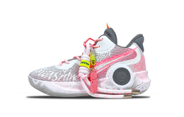 Баскетбольные кроссовки KD Trey 5 IX Basketball Shoes Unisex Low-Top Pink/Gray White Nike cw3402-011(team434-幸运日) | pink/gray white