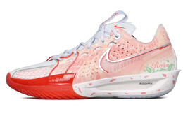 Баскетбольные кроссовки унисекс Nike Air Zoom GT Cut 3, White dv2918-101(team65-情人节玫瑰) | white