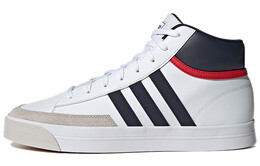 Баскетбольные кроссовки Retrovulc Vintage Men Mid-top White/tемно-синий/красный Adidas Neo h02462