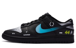 Кроссовки Nike Dunk Skateboard Shoes Unisex Low-Top Black White dd1391-100(team80男女同款黑闪电)
