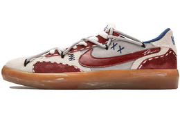 Кроссовки для скейтбординга Heritage унисекс с низким верхом бежево-красный Nike cd5010-102(teamf-美式高阶) | beige/red