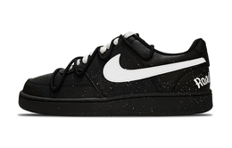 Nike Кроссовки для скейтбординга Court Vision Low Quick Dry Low унисекс, черные, белые dh2987-002（team49-天使断翼） | black white