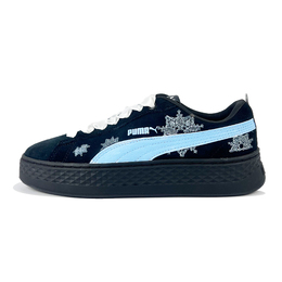 Кроссовки для скейтбординга Smash Platform женские, низкие, черный Puma 366488-02(team352-女款冰雪奇缘) | black