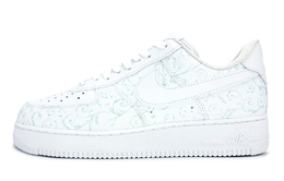 Кроссовки Air Force 1 для скейтборда унисекс с низким верхом белого цвета Nike, белый cw2288-111（team317-青花瓷） | white
