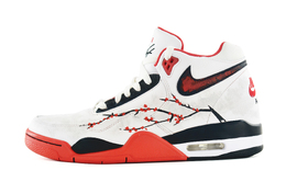 Баскетбольные кроссовки Flight Legacy Vintage Unisex High-Top Black/White Red Nike bq4212-100(team107-墨梅) | black/white red