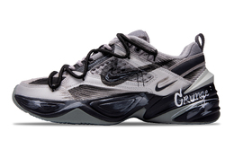 Кроссовки M2K Chunky унисекс с низким верхом серо-черный Nike bv0074-001(team374-越过山丘) | gray